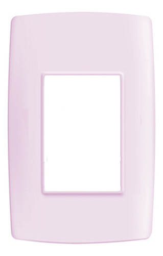 Placa 4x2 3 Postos Rosa Simon 35