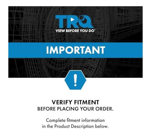 Trq Corner Light Set Driver Y Passenger Side Compatible Con