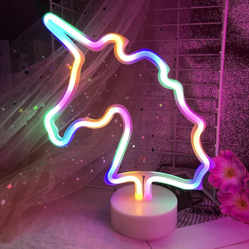 Eyejoy Unicorn Led Light Colorida Unicorn Light Neon Sign Ba