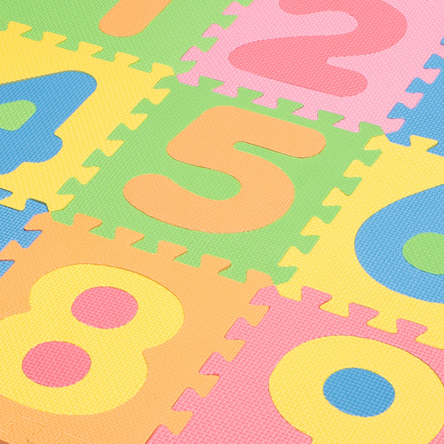 Alfombra Mat Eva Numeros Multicolor 9 Pz Infanti