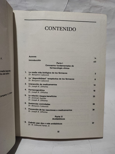 Farmacología Práctica Para El Médico General. (Usado)