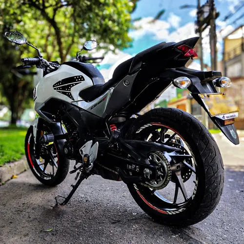 Honda Cb 160f Blanco Perlado 2017