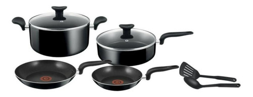 Batería De Cocina T-fal 8 Piezas Tefal Easy Care Msi