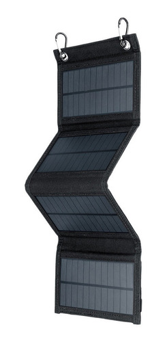 El Panel Solar Portátil 20w Plegable Para El Teléfono Que