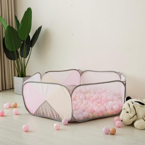 Piscina De Bolas Grande Para Niños Pequeños, Bebés, Niños Y