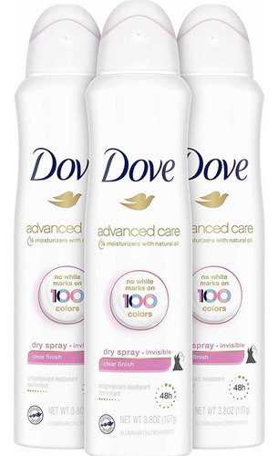 Desodorante Dove Dama (3 Pack)