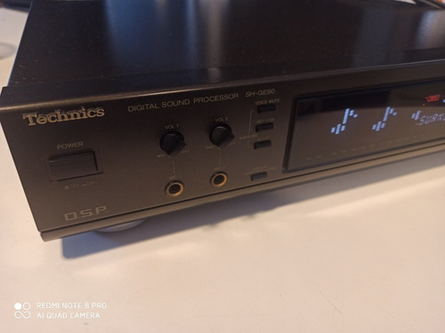 Equalizador Technics Sh-ge90 D.s.p Digital Sound Processor (Usado)
