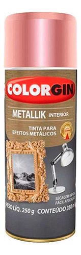 Spray Colorgin Metallik Rosegold-56