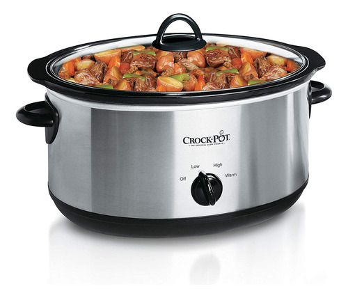 Olla De Cocción Lenta Manual Crock-pot De 7 Cuartos