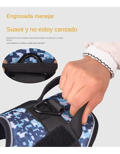 Camuflaje Arnes Táctico Para Perro Grande Chaleco Cazar