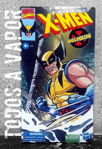 Marvel Comics X-men Wolverine 90s Animated Hasbro Pulse Excl