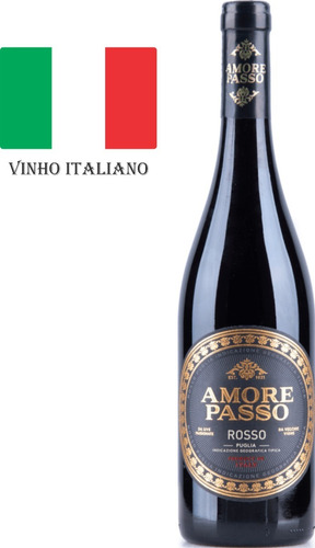 Vinho Italiano Tinto Amore Passo - 750ml