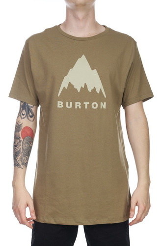 Remera Manga Corta Burton Vaultain Logo