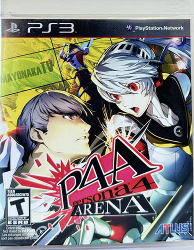 Persona 4 Arena P4a Ps3