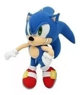 Boneco Pelúcia Sonic Grande 50cm Lançamento Vermelho Lindo