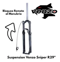 Comprar Tenedor Horquilla Suspensión Venzo Sniper R29 Bloqueo Remoto