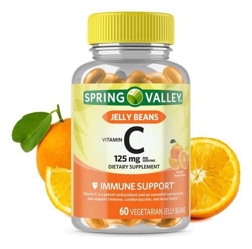 Vitamina C 125 Mg 60 Gomitas Spring Valley