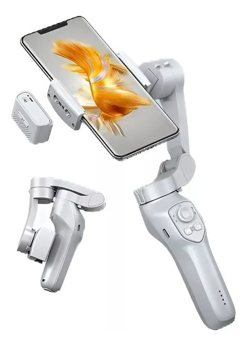 Soporte Estabilizador Celular Gimbal Tripode L7c Pro Plus Ai Gris