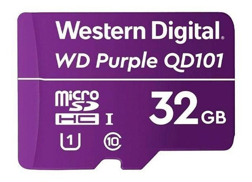 Tarjeta de memoria Western Digital WDD032G1P0A WD Purple 32GB