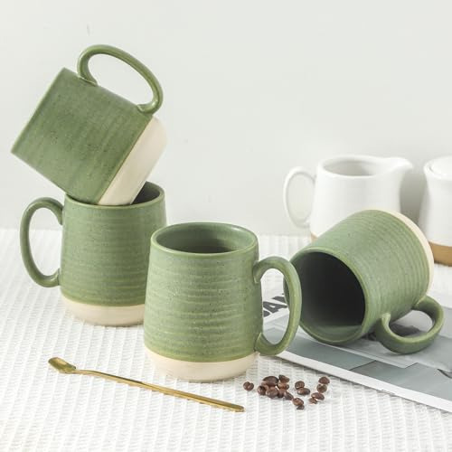 Tazas De Café De Porcelana Hasense Juego De 4, Tazas De Caf
