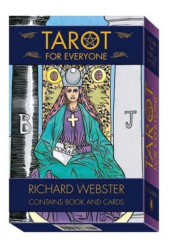 Tarot For Everyone Inglés Pack 78 Cartas Y Libro Lo Scarabeo