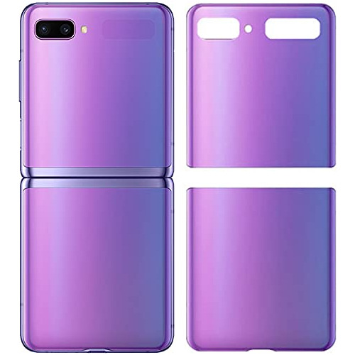 Parte Trasera De Repuiesto Para Samsung Z Flip Purpura 