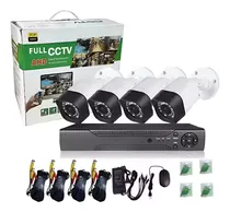 Comprar Kit Cctv Seguridad Dvr Ahd + 4 Cámaras 1080p