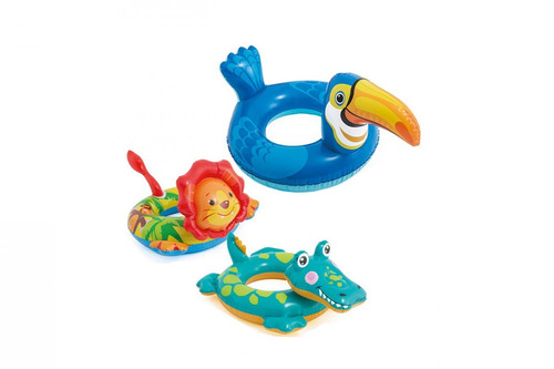 Flotador Inflable Aro Animal Intex Para Niño