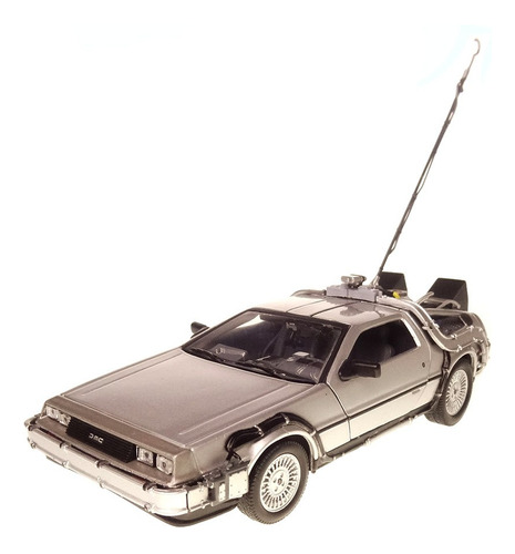 Miniatura Delorean Back To The Future Welly 1/24