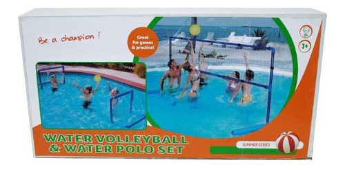 Set 2 En 1 Para El Agua: Waterpolo Y Volleyball