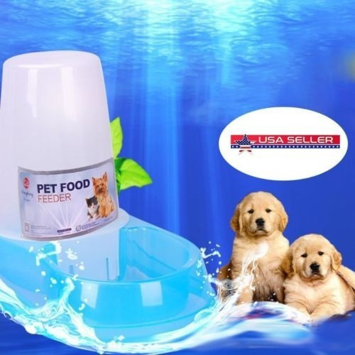 Imagen 1 de 5 de Estados Unidos Automático Bebedero Mascotas Auto Perro Recip