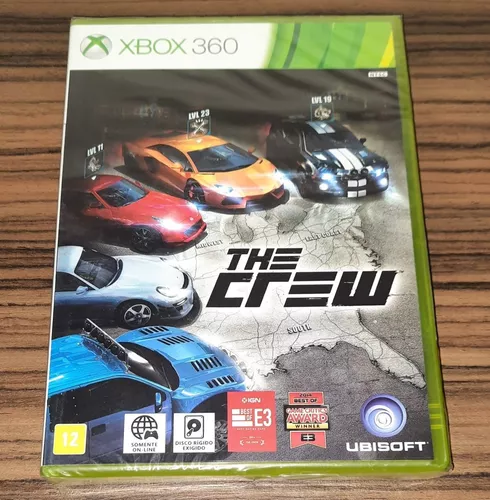 Jogos xbox 360 the crew 2