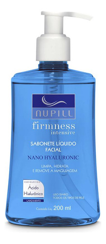 Nupill Firmess Nano Hyaluronic Sabonete Facial 200ml