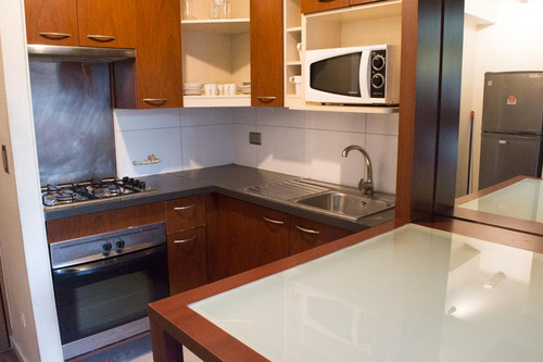 Arriendo Depto Amoblado 1 Habitación - Huérfanos (5066)