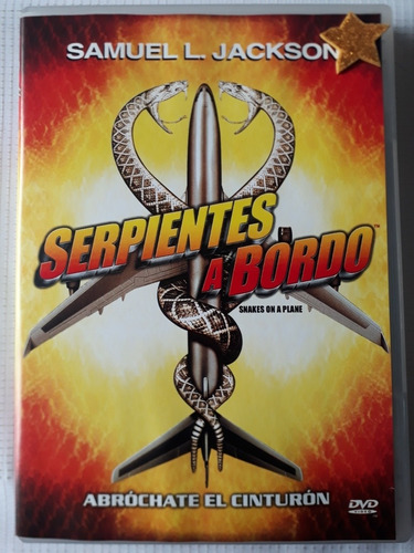 Dvd Serpientes A Bordo Samuel Jackson