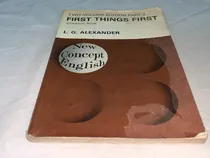 Comprar First Things First Student's Book - Alexander - Longman