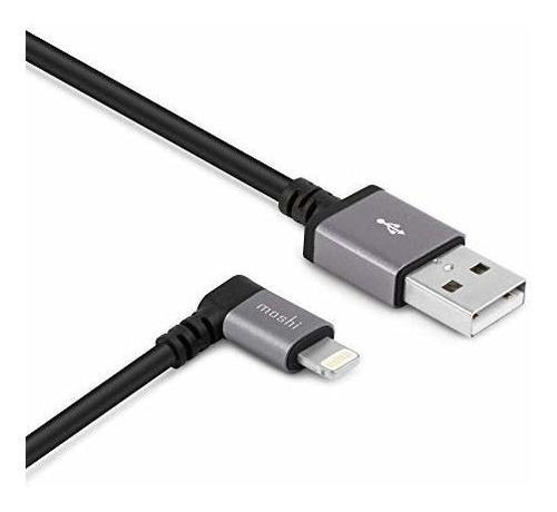 Usb De Moshi A Rayo Cable A 90 Grados, 1 M, Mfi-certified, H