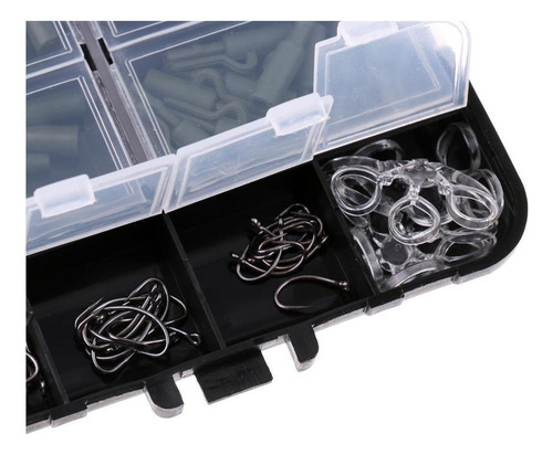 189pcs Kits De Accesorios De Pesca Jig Hooks Sinker Swivel