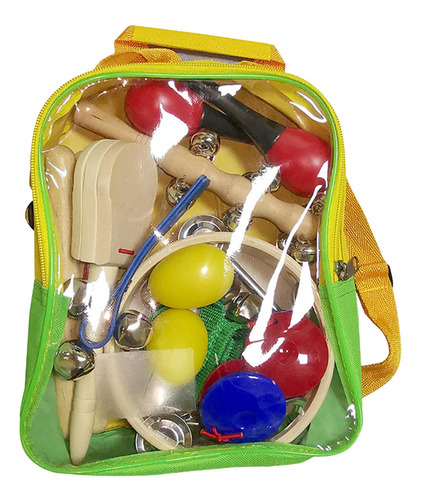 10x Conjunto De Instrumentos Musicales Bebé Percusión