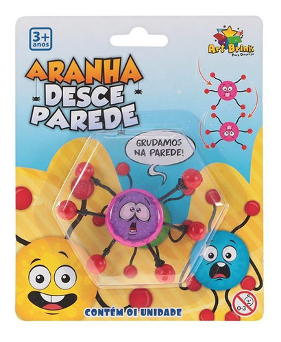 Aranha Gruda Na Parede Vidro