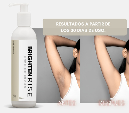 Jabón Líquido Despigmentante - Zonas Intimas, Codos, Axilas