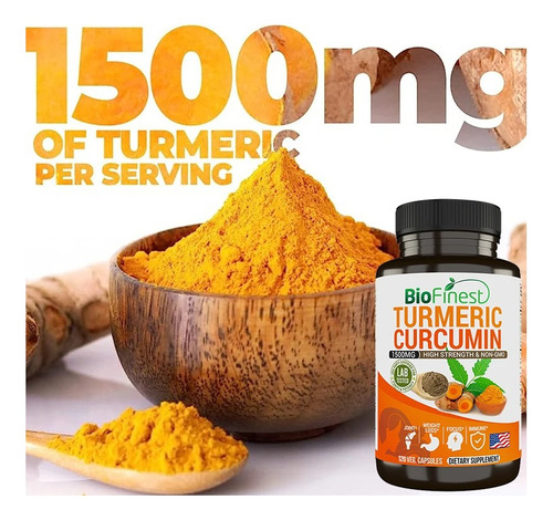Balincer Glucosamina Condoitrina Msm + Curcuma Turmeric 120c