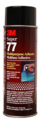 Adhesivo Multiusos 3m Super 77, 16.75oz. Aerosol.