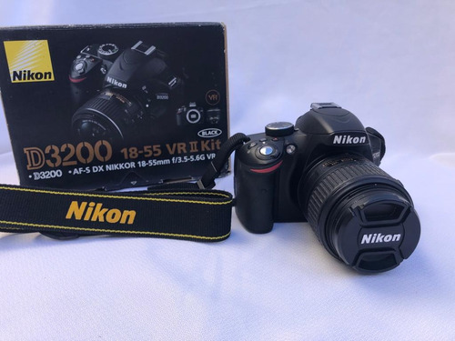  Nikon Professional D3200 Dslr Color  Negro 