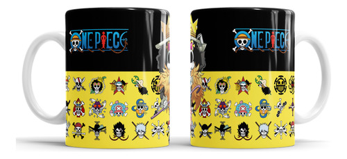 Kit Imprimible Plantillas Tazas One Piece  Sublimación M2