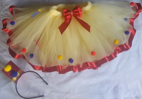Saia tutu palhacinha cheap