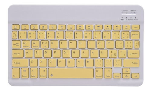 Imagen 8 de 10 de Teclado Bluetooth Inalámbrico Español Para iPad