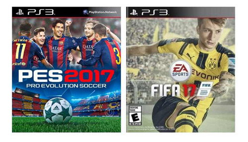 Pro Evolution Soccer 2017 Y Fifa 17 Ps3 Pes Soccer Fisico