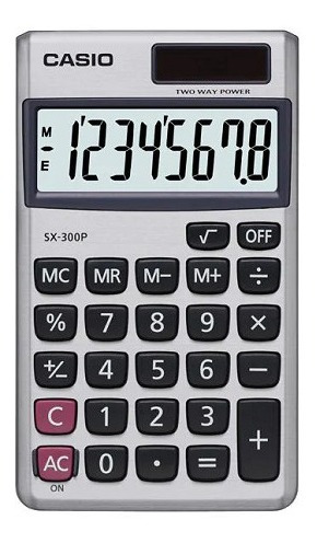 Calculadora Casio De Bolsillo Sx-300p