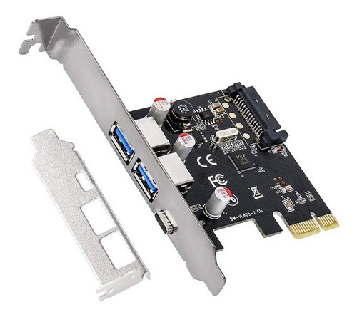 Placa Pci-e X1 A Usb C 3.0 Pci Express A Puertos Usb 3.1 T4